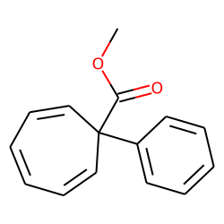 2,4,6-Cycloheptatriene-1-carboxylic acid, 1-phenyl-, methyl ester