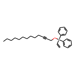 1-Diphenylethenylsilyloxytridec-2-yne