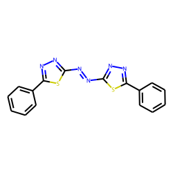 5,5'-Diphenyl-[2,2'-azo-1,3,4-thiadiazole]