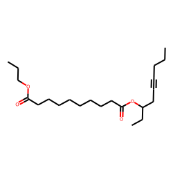 Sebacic acid, non-5-yn-3-yl propyl ester