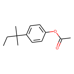 4-(1,1-Dimethylpropyl)phenyl acetate