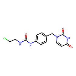 Uracil, 1-{p-[3-(2-chloroethyl)ureido]benzyl}-
