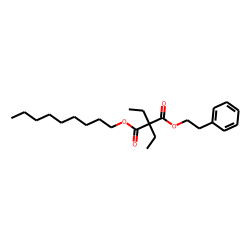Diethylmalonic acid, nonyl phenethyl ester