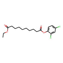 Sebacic acid, 2,4-dichlorophenyl ethyl ester