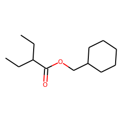 2-Ethylbutyric acid, cyclohexylmethyl ester