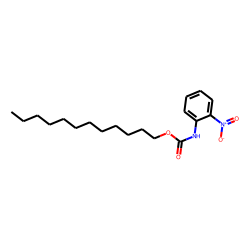 O-nitro carbanilic acid, n-dodecyl ester