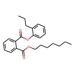 Phthalic acid, heptyl 2-propylphenyl ester