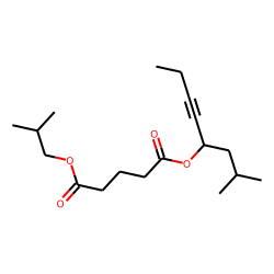 Glutaric acid, isobutyl 2-methyloct-5-yn-4-yl ester
