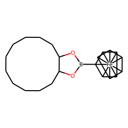 Cyclododecane-cis-1,2-diol, ferrocenylboronate