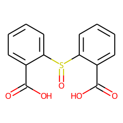 O,o'-sulfinyl dibenzoic acid