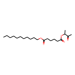Adipic acid, 3-oxobut-2-yl undecyl ester