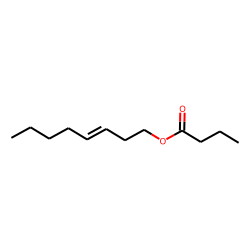 3-Octen-1-ol, butanoate, (E)-