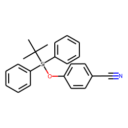 1-Cyano-4-diphenyl(tert-butyl)silyloxybenzene