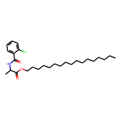 D-Alanine, N-(2-chlorobenzoyl)-, heptadecyl ester
