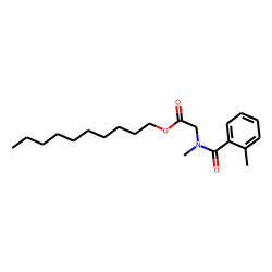 Sarcosine, N-(2-methylbenzoyl)-, decyl ester