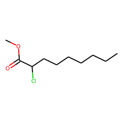 2-Chlorononanoic acid, methyl ester