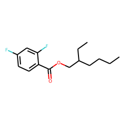 2,4-Difluorobenzoic acid, 2-ethylhexyl ester