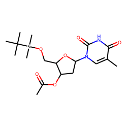Thymidine, 3'-O-acetyl, 5'-O-TBDMS