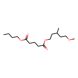 Glutaric acid, butyl 5-methoxy-3-methylpentyl ester