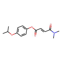 Fumaric acid, monoamide, N,N-dimethyl-, 4-isopropoxyphenyl ester