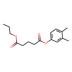 Glutaric acid, 3,4-dimethylphenyl propyl ester