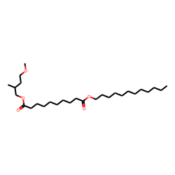 Sebacic acid, dodecyl 4-methoxy-2-methylbutyl ester