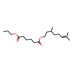 Adipic acid, «beta»-citronellyl propyl ester