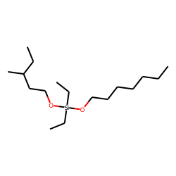 Silane, diethylheptyloxy(3-methylpentyloxy)-