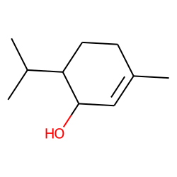 2-Cyclohexen-1-ol, 3-methyl-6-(1-methylethyl)-, trans-