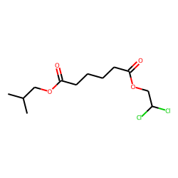 Adipic acid, 2,2-dichloroethyl isobutyl ester