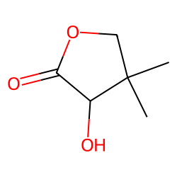 2(3H)-Furanone, dihydro-3-hydroxy-4,4-dimethyl-, (.+/-.)-
