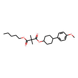 Dimethylmalonic acid, 4-(4-methoxyphenyl)cyclohexyl pentyl ester