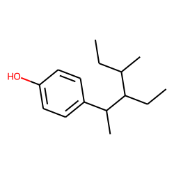 Phenol, 4-(2-ethyl-1,3-dimethylpentyl), diastereomer # 2