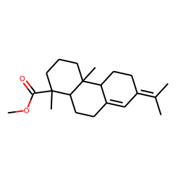 1-Phenanthrenecarboxylic acid, 1,2,3,4,4a,4b,5,6,7,9,10,10a-dodecahydro-1,4a-dimethyl-7-(1-methylethylidene)-, methyl ester, [1R-(1«alpha»,4a«beta»,4b«alpha»,10a«alpha»)]-