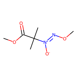 1-(1-Methoxycarbonyl-1-methylethyl)-2-methoxydiazen-1-oxide