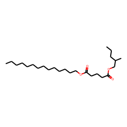 Glutaric acid, 2-methylpentyl tetradecyl ester