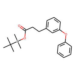3-Phenoxypropionic acid, TBDMS