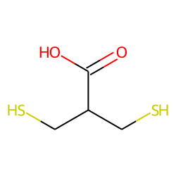 Propanoic acid, 3-mercapto-2-(mercaptomethyl)-