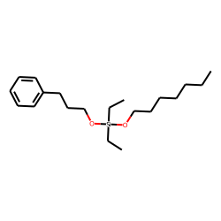 Silane, diethylheptyloxy(3-phenylpropoxy)-