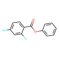2,4-Difluorobenzoic acid, phenyl ester
