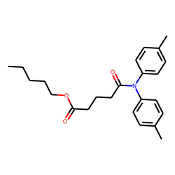 Glutaric acid, monoamide, N,N-di(4-methylphenyl)-, pentyl ester