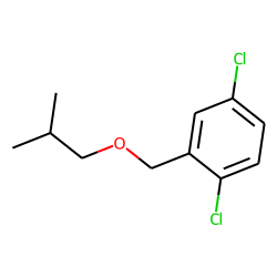 2,5-Dichlorobenzyl alcohol, 2-methylpropyl ether