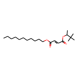 Fumaric acid, 3,3-dimethylbut-2-yl undecyl ester