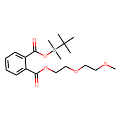 tert-Butyldimethylsilyl 2-(2-methoxyethoxy)ethyl phthalate