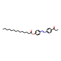 4-Propionyl-4'-n-tetradecanoyloxyazobenzene