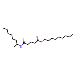 Glutaric acid, monoamide, N-(2-octyl)-, nonyl ester