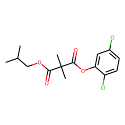 Dimethylmalonic acid, 2,5-dichlorophenyl isobutyl ester