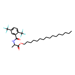 D-Alanine, N-(2,5-ditrifluoromethylbenzoyl)-, hexadecyl ester