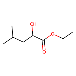 Pentanoic acid, 2-hydroxy-4-methyl-, ethyl ester