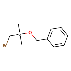 Benzyl alcohol, bromomethyldimethylsilyl ether
